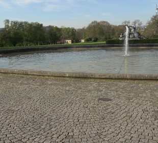 Springbrunnen im Schlosssee