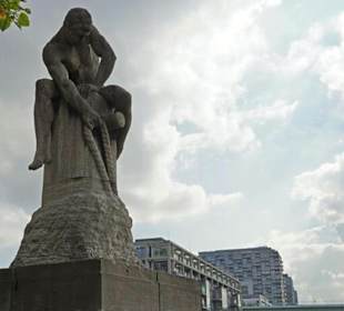 Skulptur Der Tauzieher