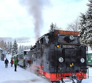 Anreise mit der Fichtelbergbahn ein muss 
