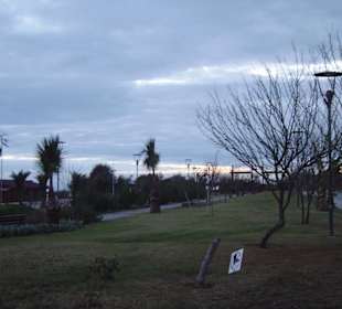 Dämmerung über der Promenade