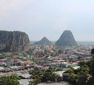 View from top of Marble Mountain