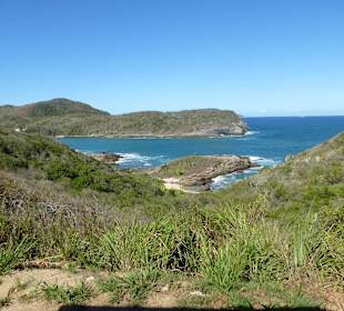 Halt in einer Badebucht