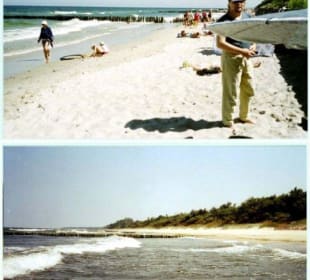 Strand in de Nähe des Hotels Arka