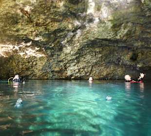 Höhlentauchen "el Dudu"