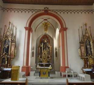 In der Kirche St. Johannes der Täufer in Hofheim