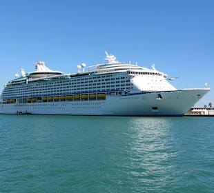 Kreuzfahrer am Kai