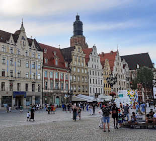 Auf Stadtrundgang durch Breslau