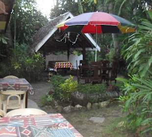 Villa Evergreen Garten Restaurant, Port Barton