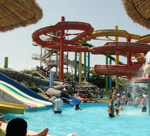 Der Aqua Park in unmittelbrer Nähe