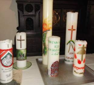 Kerzen am Gnadenaltar
