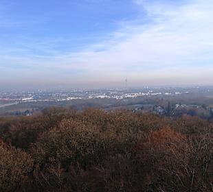 Ausblick vom Turm oben alle Richtungen