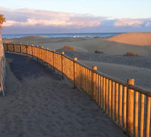 Weg unterhalb des Aussichtpunkts