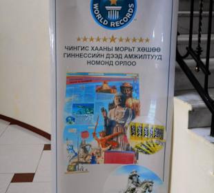 Eintrag im Guinness Buch der Rekorde