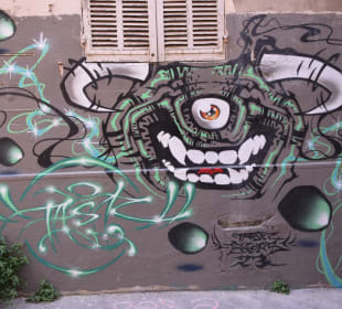 Künstler-Viertel Le Panier