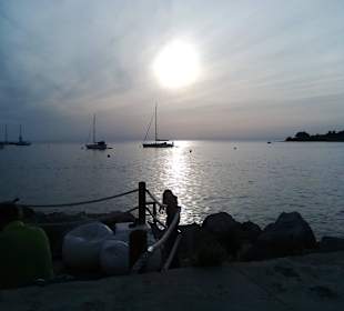 Abendstimmung am Hafen