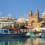 Fischerboote am Hafen von Marsaxlokk, Malta