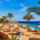 Resortstrand in Sharm el Sheikh, Ägypten
