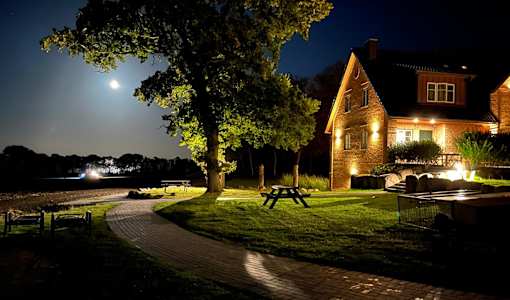 Ferienbauernhof Liesenberg mit Meerblick