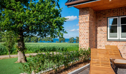Ferienbauernhof Liesenberg mit Meerblick