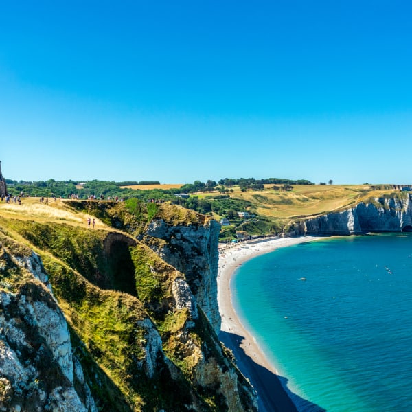 Alabasterküste, Normandie © Oliver Hlavaty/iStock / Getty Images Plus via Getty Images