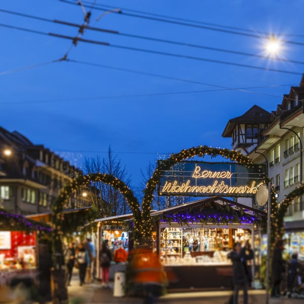Berner Weihnachtsmarkt, Schweiz © Flavio Vallenari