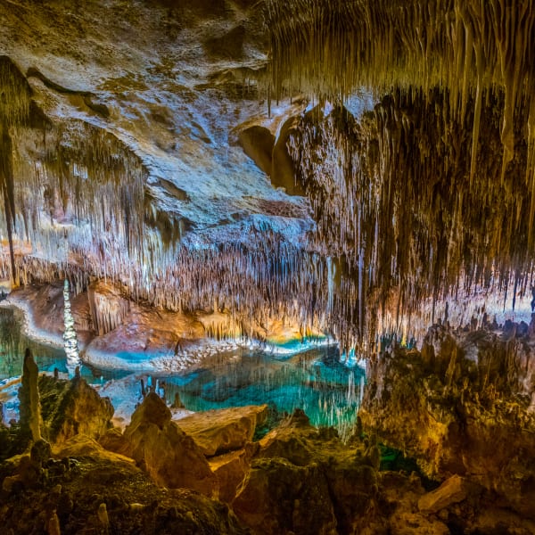 Drachenhöhle, Mallorca © trabantos/iStock / Getty Images Plus via Getty Images