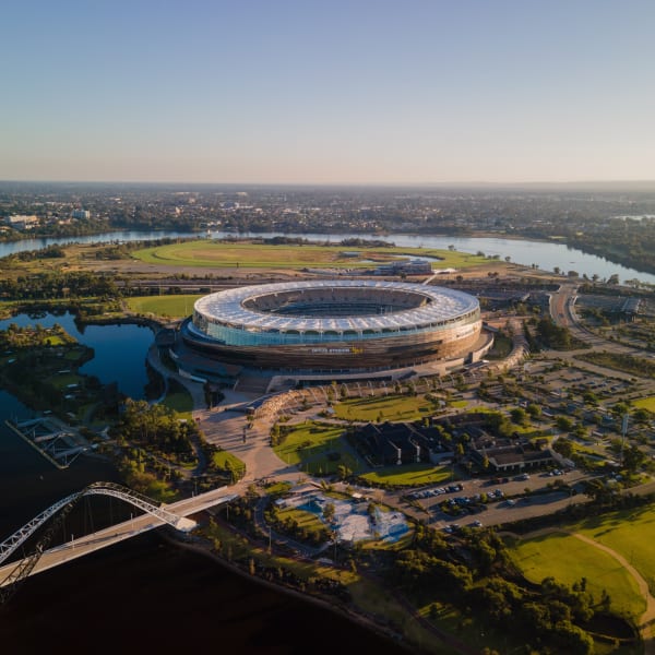 Perth Oval Stadium, Perth, Australien © Michael - stock.adobe.com