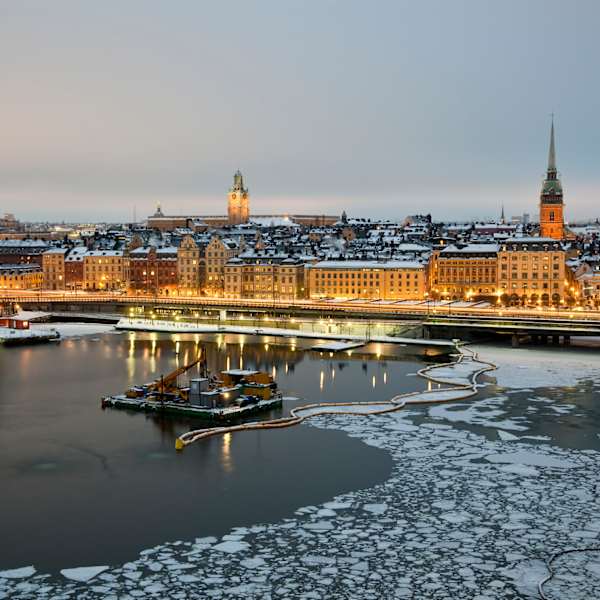 Stockholm im Winter © Remus Kotsell/E+ via Getty Images