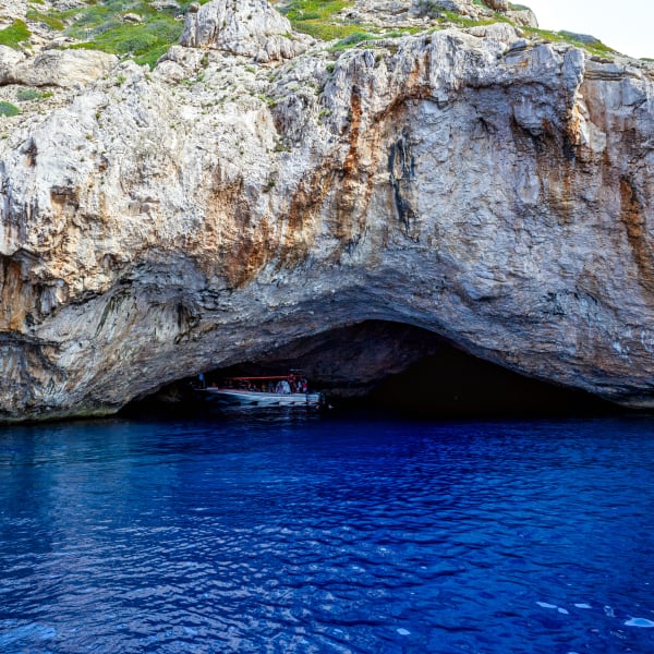 Blaue Grotte, Cabrera, Mallorca, Spanien