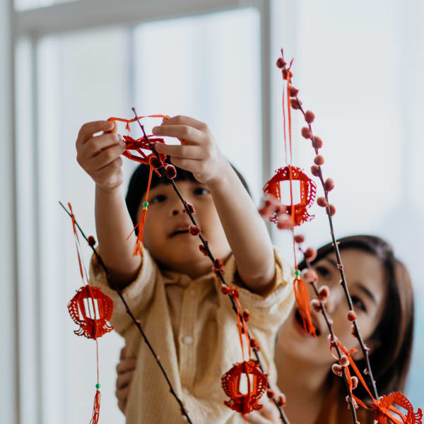 Chinesische Neujahrsdekoration, Malaysia ©hxyume/E+ via Getty Images