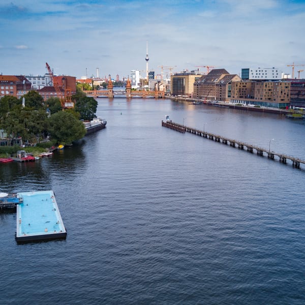 Das Badeschiff, Berlin, Deutschland