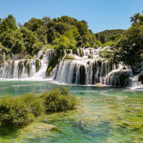 Krka Wasserfälle, Nationalpark Krka, Kroatien