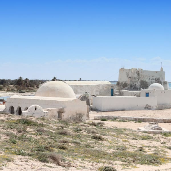 Moschee von Sidi Jmour in Djerba, Tunesien