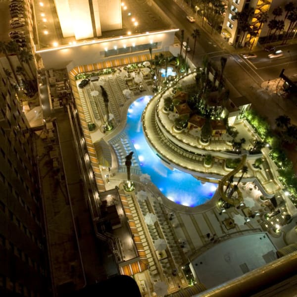 The Tank Pool im Golden Nugget, Las Vegas, USA