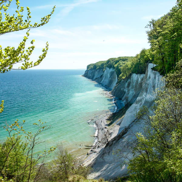 Die Kreidefelsen auf Rügen, Mecklenburg-Vorpommern, Deutschland