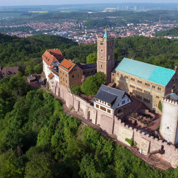 Die Wartburg, Eisenach, Thüringen, Deutschland