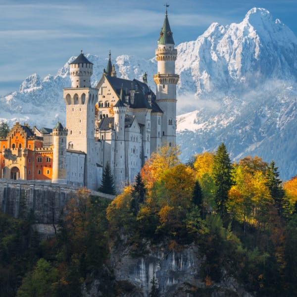 Blick auf Schloss Neuschwanstein