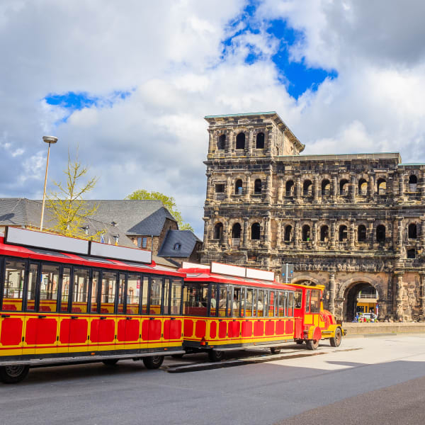 Die Porta Nigra, Trier, Rheinland-Pfalz, Deutschland