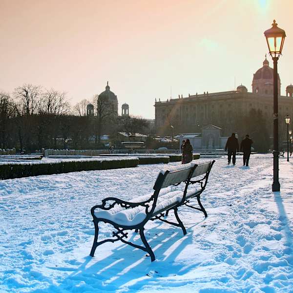 Wien im Schnee