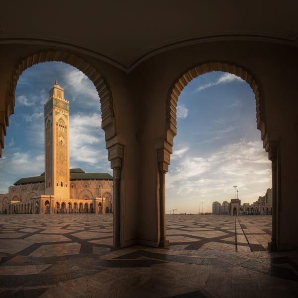 Moschee Hasan II. in Casablanca, Marokko