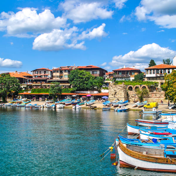 Hafen Nessebar, Bulgarien
