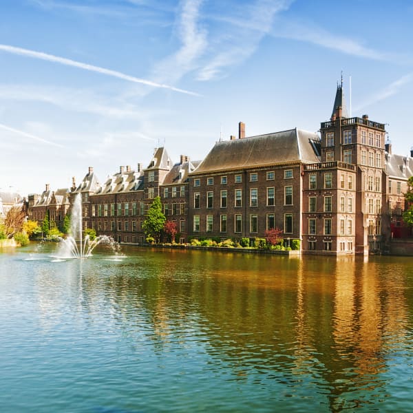Niederländische Parlament, Den Haag, Nordsee
