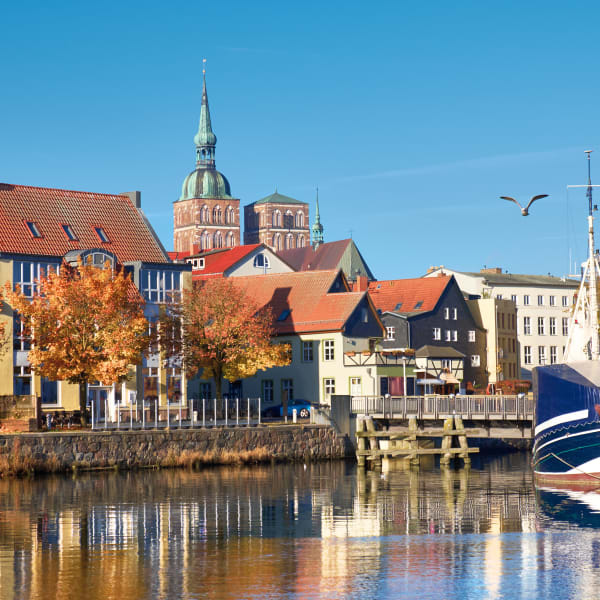 Kanal, Stralsund, Deutschland