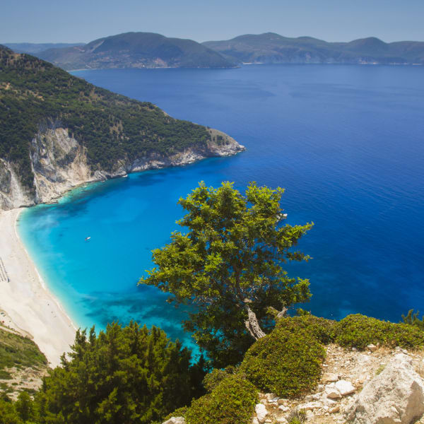 Myrtos Beach, Kefalonia, Griechenland
