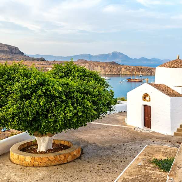 Antike Kirche Lindos, Rhodos