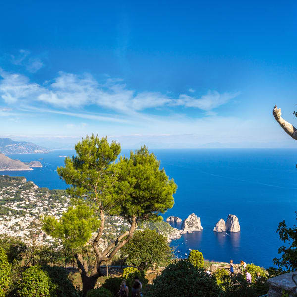 Bucht vor Anacapri, Capri, Italien