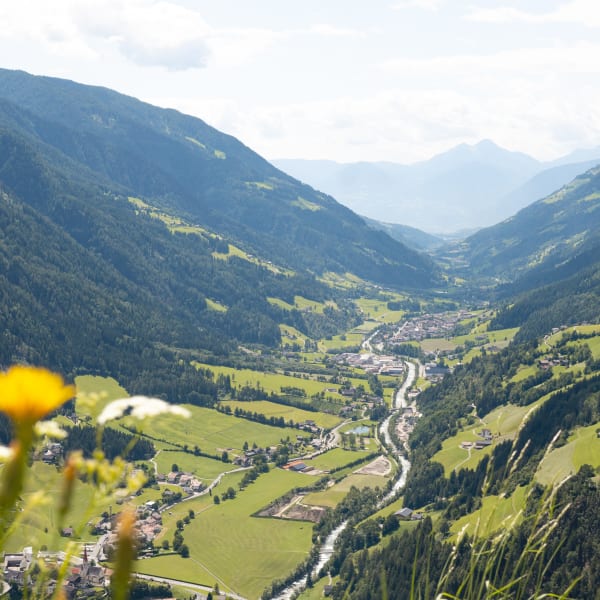 Blick ins Passeiertal, Südtirol, Italien
