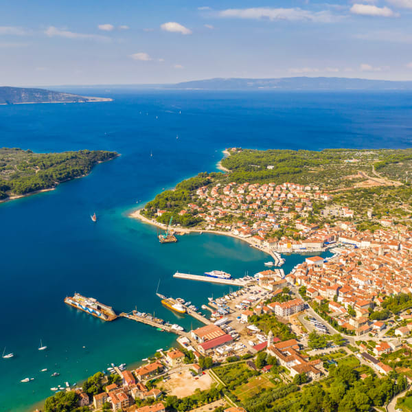 Hafen, Cres, Insel Cres