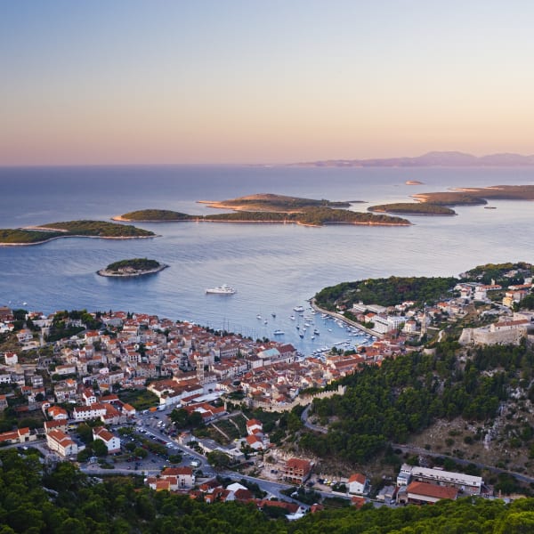 Hafen Hvar, Insel Hvar, Kroatien