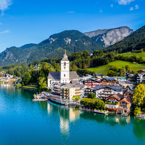 St. Wolfgang im Salzkammergut, Wolfgangsee, Österreich
